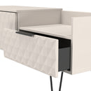 Harlequin 2 Drawer Coffee TV Unit in Kashmir Matt - Ready Assembled