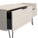 Harlequin 2 Drawer Coffee TV Unit in Kashmir Matt - Ready Assembled