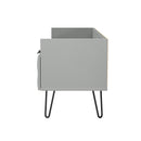 Harlequin 2 Drawer Coffee TV Unit in Dusk Grey - Ready Assembled