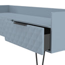Harlequin 2 Drawer Coffee TV Unit in Denim Blue - Ready Assembled