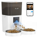 PawHut Smart Cat Feeder With HD Camera, 5G WiFi & Voice Recorder 6L