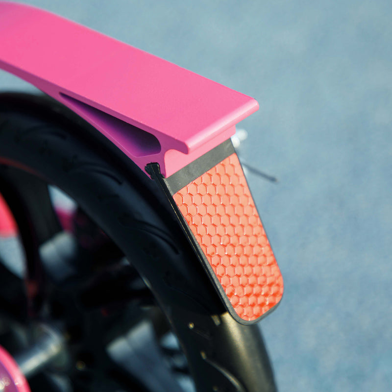 AIYAPLAY Kids Scooter, Foldable Kick Scooter w/ Adjustable Handlebar, Pink