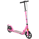 AIYAPLAY Kids Scooter, Foldable Kick Scooter w/ Adjustable Handlebar, Pink