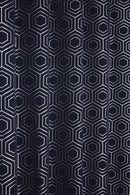 Hartford - Woven Thermal Blackout Eyelet Curtains in Navy