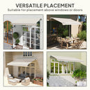 Outsunny Replacement Canopy for 3 x 2.5 m Awning (Fabric Only)