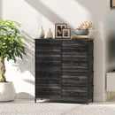 HOMCOM Fabric Chest Of Drawers, 8 Drawer Dresser For Bedroom