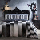 Fusion Bows Noir Duvet Cover Set in Grey