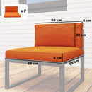 Outsunny Replacement Cushions for Outdoor Furniture Garden Seat Cushion Pad
