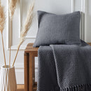 Drift Hayden Filled Cushion in Charcoal