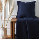 Drift Hayden Filled Cushion In Navy