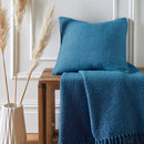 Drift Hayden Filled Cushion In Teal