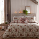D & D Hanson Highland Cow Duvet Cover Set in Terracotta