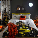 Bedlam Haunted House Duvet Cover Set in Grey