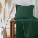 Drift Hayden Filled Cushion In Green