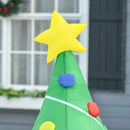 HOMCOM 5ft Inflatable Christmas Tree - Green