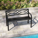 Heavy Duty Garden Bench Loveseat