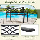 Heavy Duty Garden Bench Loveseat