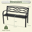 Heavy Duty Garden Bench Loveseat