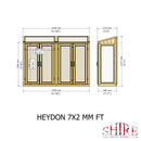 Heydon Lean To Greenhouse