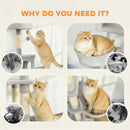 PawHut Cat Tree, 192 Cm Multi-Level Cat Tower For Indoor Kittens