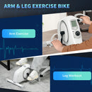 SPORTNOW Pedal Exerciser with 8-Level Magnetic Resistance