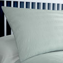 Serene Honley Seersucker Duvet Cover Set in Duck Egg