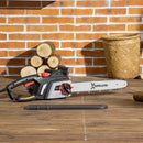 DURHAND Electric Chainsaw with Double Brake 1600w - Black