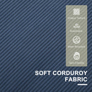 HOMCOM Compact 2 Seater Sofa With Under Seat Storage For Small Spaces