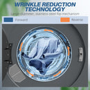 HOMCOM 4kg Portable Vented Tumble Dryer Machine With Timer, 6 Heat Settings