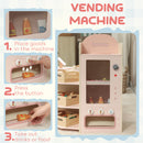 AIYAPLAY Kids Grocery Store, Pretend Play Shop with Cash Register, Pink
