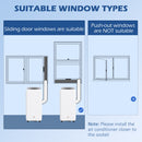 12000 BTU Quiet Mobile Air Conditioner for 28m, with 24H Timer On/off