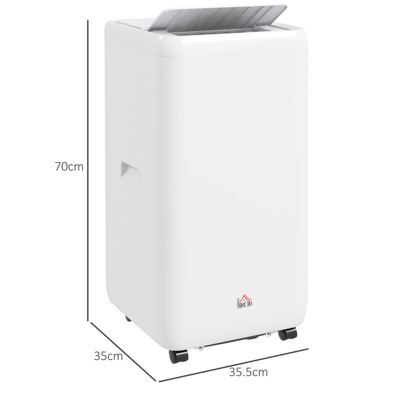 12000 BTU Quiet Mobile Air Conditioner for 28m, with 24H Timer On/off