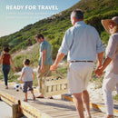 SPORTNOW Molkky Game, Wooden Skittles Throwing Game with Carrying Box