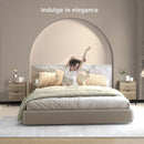 HOMCOM Bedside Tables Set Of 2 With 2 Drawers For Bedroom, Living Room