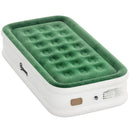 Outsunny Inflatable Mattress Air Bed With Built-in Pump, Dark Green