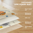 AIYAPLAY Baby Play Mat, Foldable Activity Playmat,