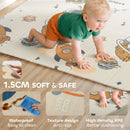 AIYAPLAY Baby Play Mat, Foldable Activity Playmat,