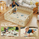 AIYAPLAY Baby Play Mat, Foldable Activity Playmat,