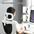 Vinsetto Mesh Office Chair With Adjustable Headrest, Lumbar Support, Black