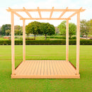 Ivy Pergola Kit With Decking 8x8