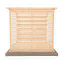 Ivy Pergola Kit With Decking & Sides 8x8