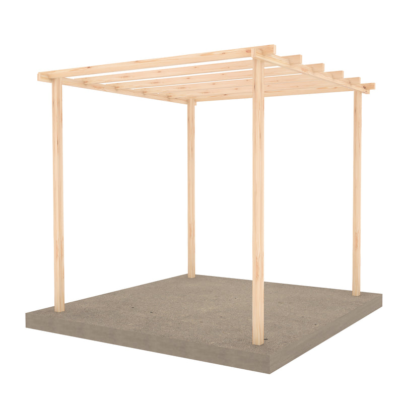 Ivy Pergola Kit 8x8