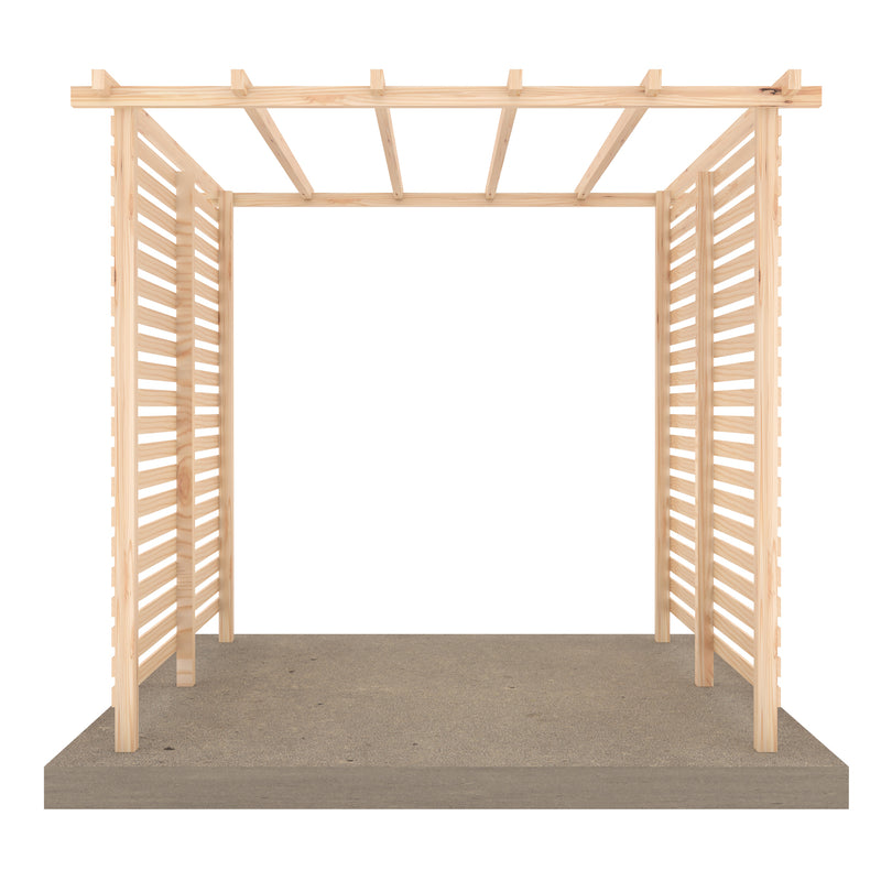 Ivy Pergola Kit 8x8 & Sides