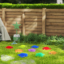 AIYAPLAY 9 PCS Kids Stepping Stones, Turtle-Shaped Stackable River Stones