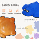 AIYAPLAY 9 PCS Kids Stepping Stones, Turtle-Shaped Stackable River Stones