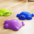 AIYAPLAY 9 PCS Kids Stepping Stones, Turtle-Shaped Stackable River Stones