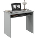 HOMCOM Computer Desk Writing Table Study Workstation Storage