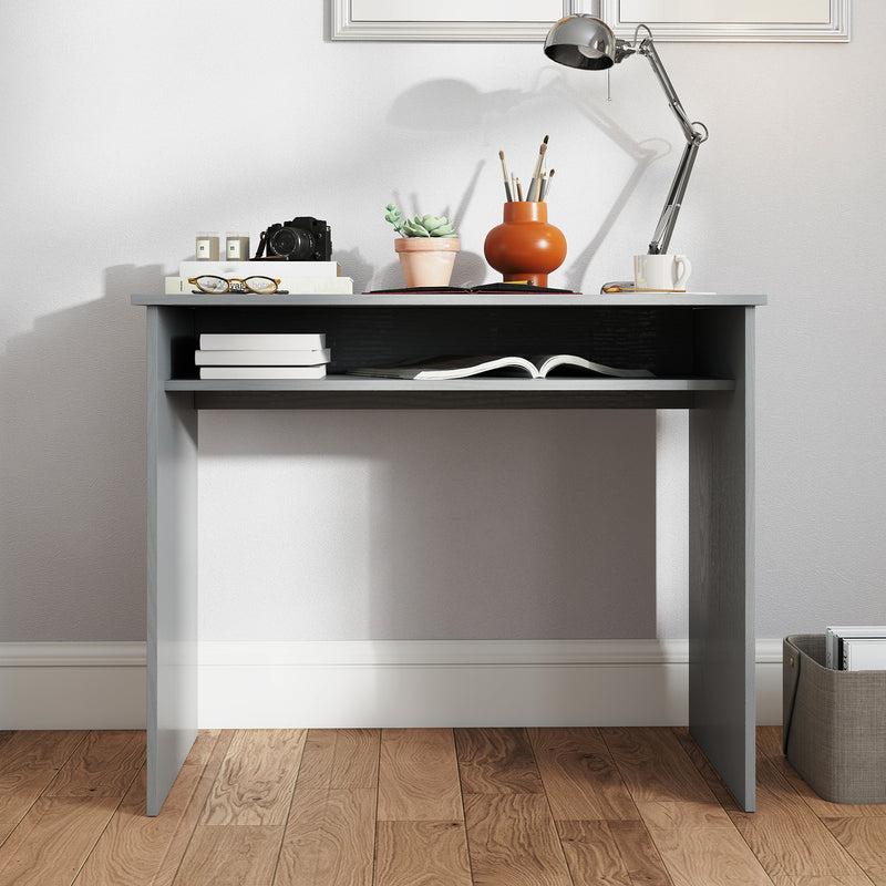 HOMCOM Computer Desk Writing Table Study Workstation Storage
