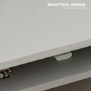 HOMCOM Computer Desk Writing Table Study Workstation Storage