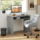 HOMCOM Computer Desk Writing Table Study Workstation Storage
